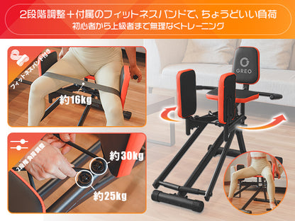 【座るだけ。美尻、覚醒。】GREO ヒップアブダクター